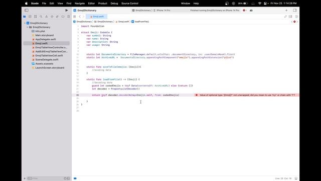 Swift Persistence | Data Methods, Codable Protocol, File Manager, смотреть онлайн