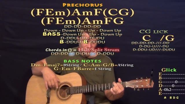 Afire Love (Ed Sheeran) Easy Guitar Lesson How to Play Tutorial Capo 5th смотреть онлайн