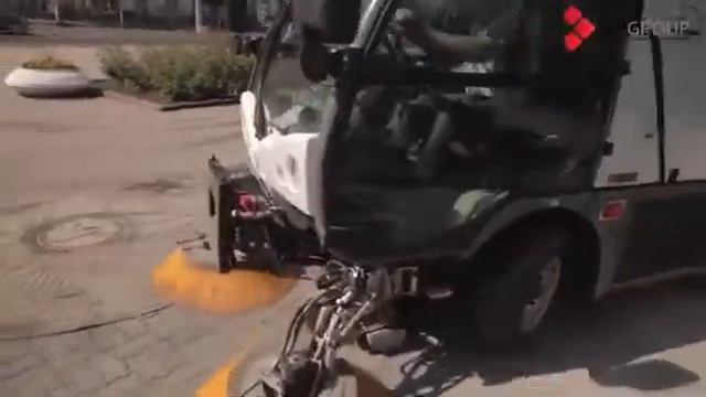Демонстрация коммунальной техники в Ростове на Дону. Репортаж. смотреть онлайн