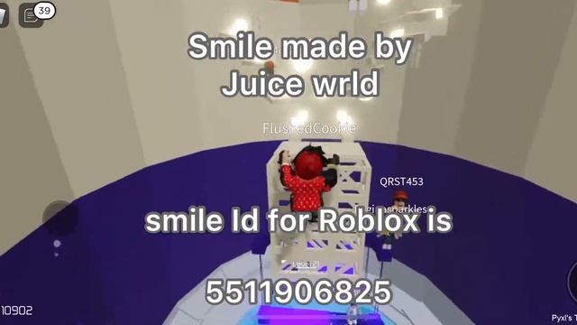 Showing smile Roblox id (Juice wrld) смотреть онлайн