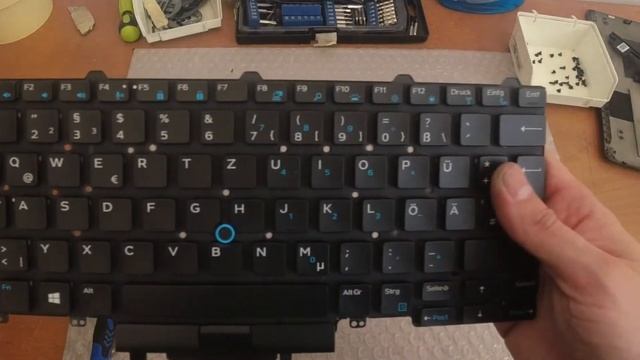 Dell Latitude E7470 Keyboard Replacement смотреть онлайн