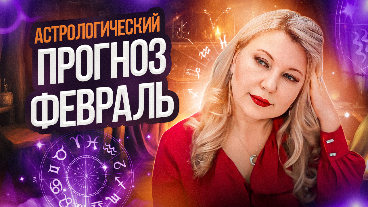 Астрологический прогноз на февраль 2024 г. №1 (1) смотреть онлайн