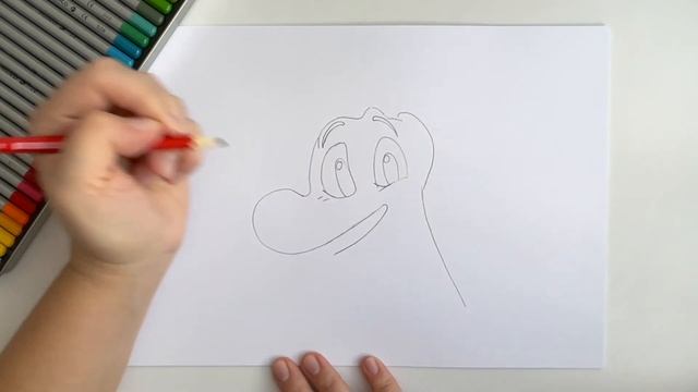 Как нарисовать динозавра Брона из игры Поппи Плейтайм | Плюшевый монстр Бронтозавр из Poppy Playtim смотреть онлайн