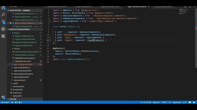 Angular 7 + Spring Boot Login Example смотреть онлайн