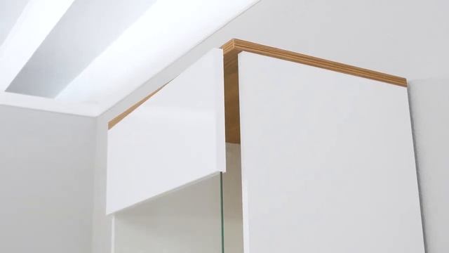 Шкаф-витрина одностворчатый со стеклянной дверцей и ящиками HEDA (Хеда) белый REG1W2S смотреть онлайн