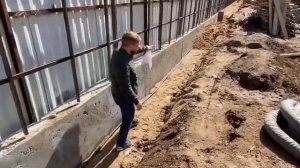 Дренажная система участка. Щебенка и песок. Часть №5