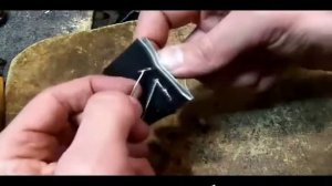 Как научится прошивать обувным ключком