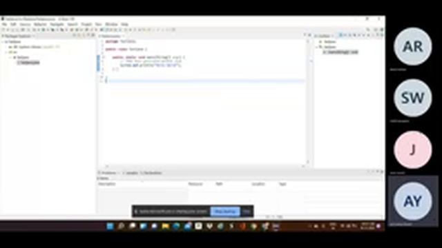 JAVA Class - variable, class, object, start java 1st program cmd and eclipse смотреть онлайн