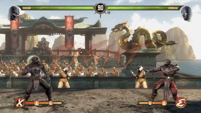 летсплей Mortal Kombat Komplete Edition жёсткая игра! #1 смотреть онлайн