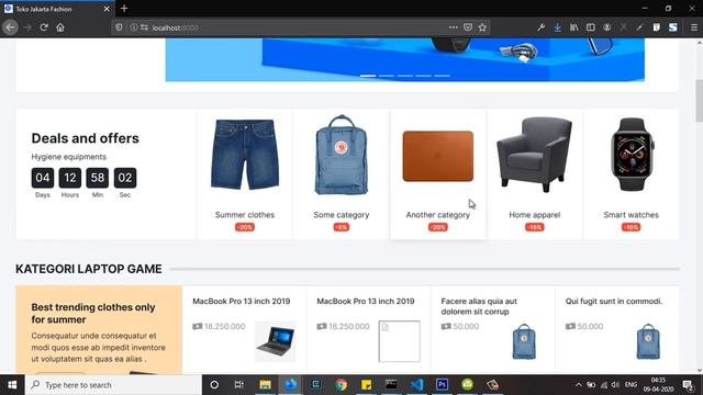 Source Code Toko Online Laravel Raja Ongkir Bootstrap AdminLTE смотреть онлайн