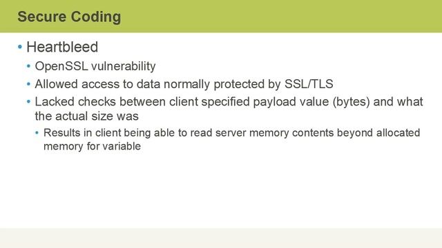 Secure Coding смотреть онлайн