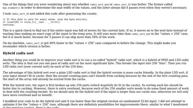 Code Review: RadixSort implementation design and performance (2 Solutions!!) смотреть онлайн