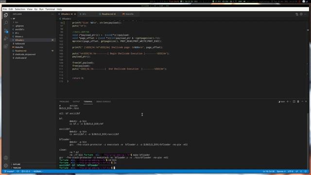 Linux Demo :: Brainfuck Shellcode Encoder Demo [C / Brainfuck] смотреть онлайн