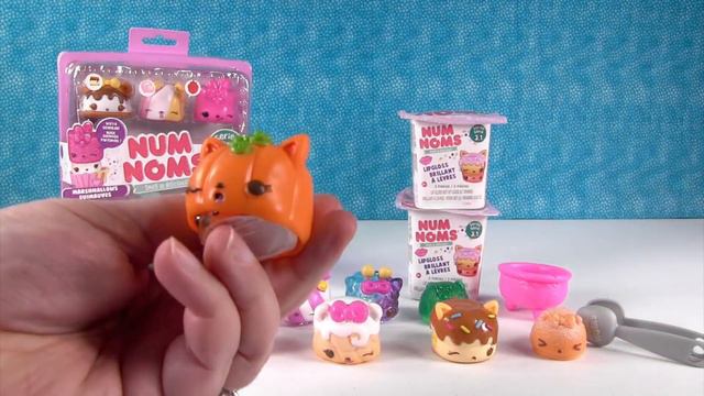 Num Noms Series 3 3 1 Lunchbox 4 Packs Blind Bag Opening Lip Gloss | PSToyReviews смотреть онлайн