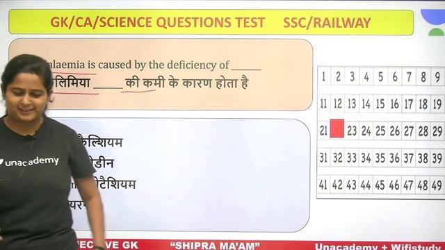 100 Important Questions | GK / GS & CA | RRB NTPC | SSC MTS & SSC GD | wifistudy | Shipra Ma'am смотреть онлайн