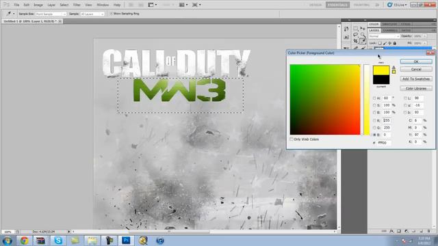 Call of Duty: Modern Warfare 3 Wallpaper - Speed Art смотреть онлайн