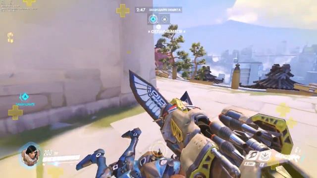 Overwatch: геймплей за Фарру на «Ханамуре» смотреть онлайн