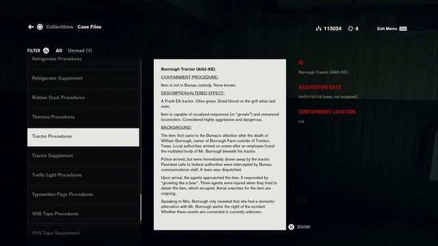 Control DLC Part 10 - Investigations Into a Dark Place - CharacterSelect смотреть онлайн