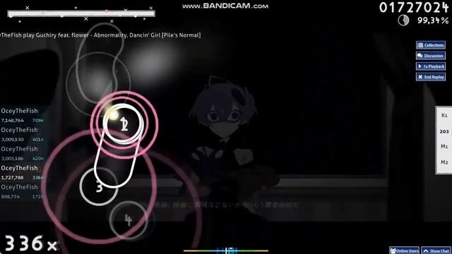 Abnormality Dancin' Girl // Osu! Beatmap // FC