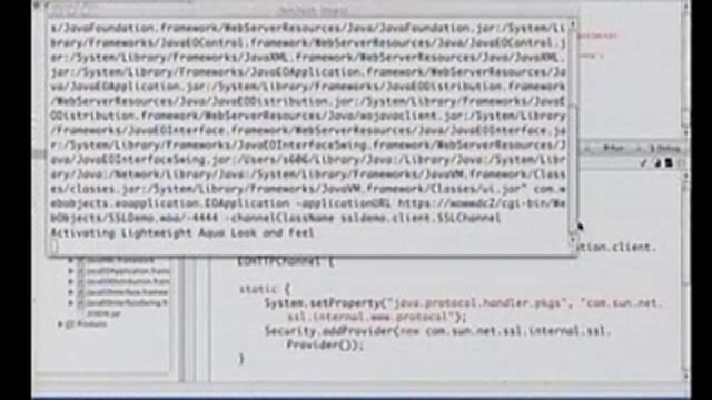 WWDC 2001 614 Advanced Java Client смотреть онлайн