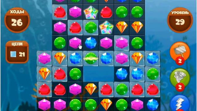 Игра Сокровища пиратов Вконтакте как пройти 29 уровень? смотреть онлайн