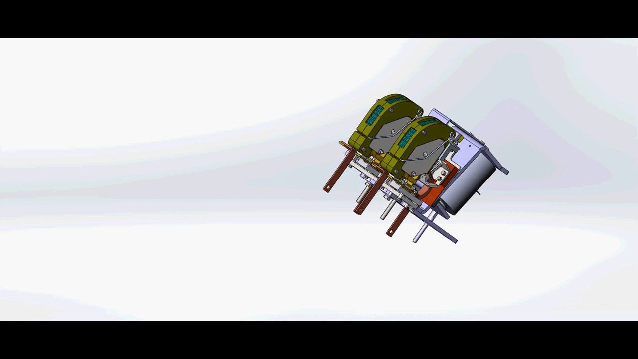 Контакторы КТПВ-623 и КТПВ-624. 3D модель