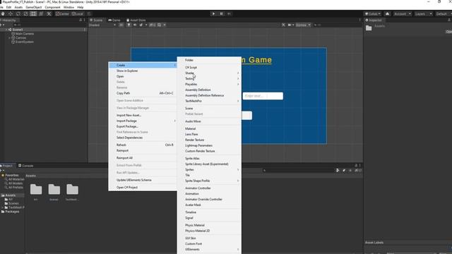 How To Pass a Text From Scene1 ➡ Scene2 - Unity C# 2021 смотреть онлайн