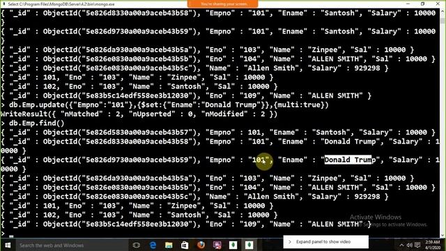 NOSQL | MONGODB - 2: TUTORIAL BY SANTOSH CHOUDHARY смотреть онлайн