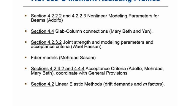 Ongoing Activities for Future Updates of the ACI Standard 369.1-17 смотреть онлайн
