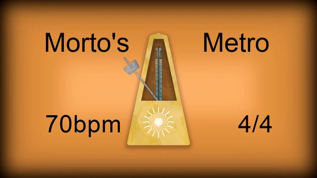 70 bpm 4/4 Metronome Woodblock (12 minutes) смотреть онлайн