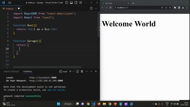 #3 - React Components (With Examples) смотреть онлайн