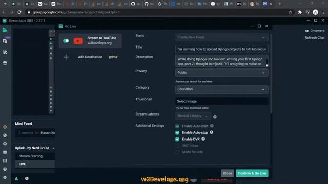 I'm learning how to upload Django projects to GitHub securely: Down The Rabbit Hole смотреть онлайн