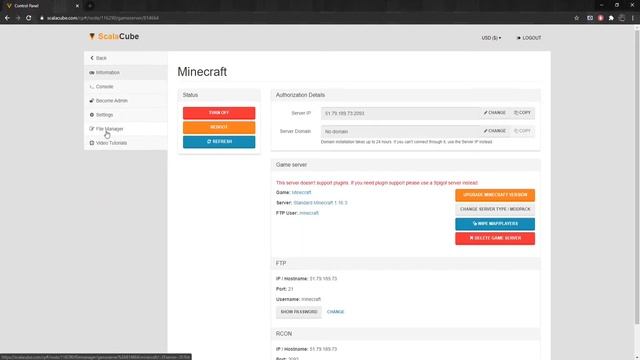 How to Delete Minecraft Playerdata - Scalacube смотреть онлайн