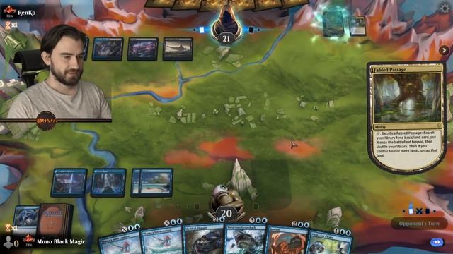 TRYING TO RESOLVE SPELLS? ADORABLE! Mono Blue Only Counterspells Standard MTG Arena смотреть онлайн
