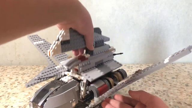 Lego Star Wars (8096) Emperor Palpatine’s shuttle Review смотреть онлайн