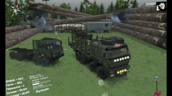 SpinTires Карта «Сельхоз» Автор: IGOREVICH
