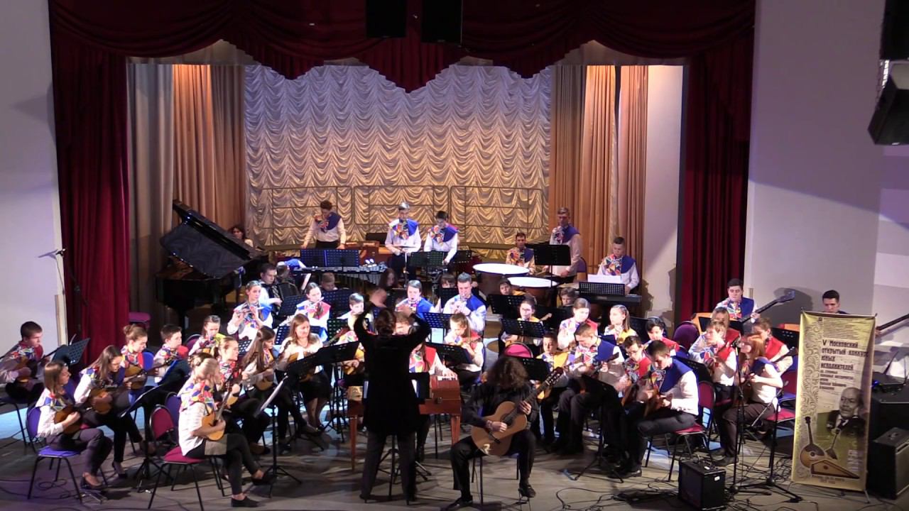 Сергей Плеханов "Постлюдия" для гитары и народного оркестра смотреть онлайн