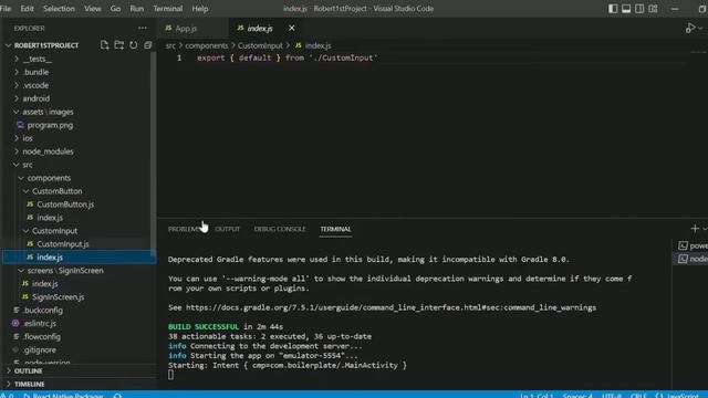 Setting-up React-native Development Environmentwith Sample Hello World смотреть онлайн