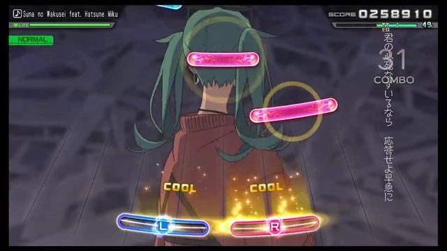 Hatsune Miku: Project DIVA Mega Mix [Mix Mode] - Suna no Wakusei (NORMAL) [60 FPS] смотреть онлайн