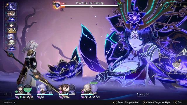 Phantylia (Boss fight: Echo of War edition) | Honkai: Star Rail | F2P | (JPN Audio) смотреть онлайн