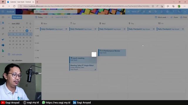 Tutorial Penggunaan Calendar pada Microsoft Outlook App bagi User Microsoft 365 Pemula смотреть онлайн