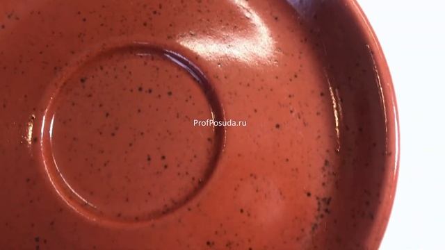 Блюдце красно-коричневое d=12см Лайфстиль Lilien Austria Lifestyle V арт 28384 смотреть онлайн