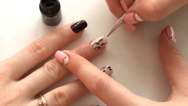 Видео уроки маникюра.Веточки на ногтях,весенний маникюр! смотреть онлайн