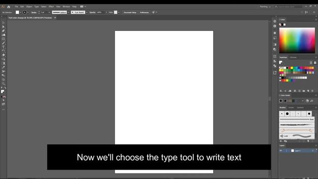 How to change text color on adobe illustrator смотреть онлайн