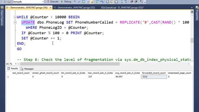 17 Index Building and Fregmentation Demo in SQL Server P2 смотреть онлайн