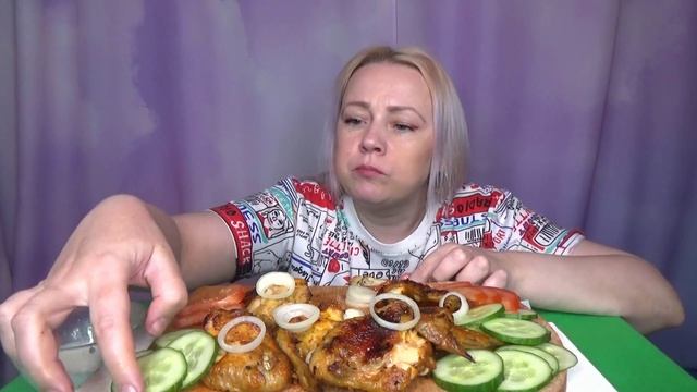 МУКБАНГ КУРИНЫЕ КРЫЛЫШКИ ЗАПЕЧЕННЫЕ В ДУХОВКЕ///ОВОЩИ//MUKBANG CHICKEN WINGS///не АСМР/// смотреть онлайн