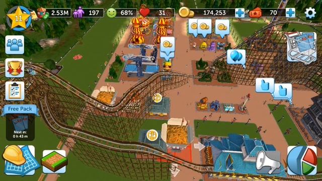 I Can't Move The Building!! | New Glitch | RollerCoaster Tycoon Touch | RCT Touch смотреть онлайн