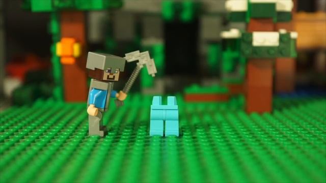 Майнкрафт СТИВ ВЕРНУЛСЯ ? Лего НУБик Майнкрафт - LEGO Minecraft смотреть онлайн
