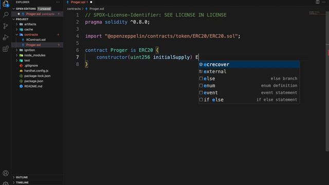 КРИПТО РАЗРАБОТКА на Solidity _ Урок #4 – Создание ERC-20 собственного токена смотреть онлайн