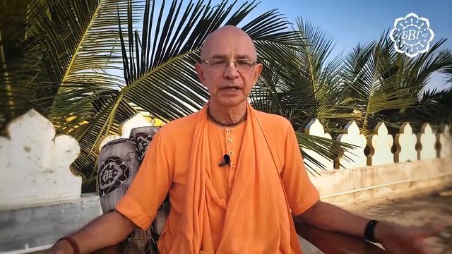 Бхакти Вигьяна Госвами. Новогоднее поздравление 31,12,2021г. смотреть онлайн